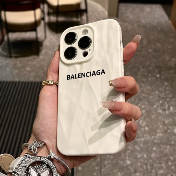 Balenciaga バレンシアガハイブランドiphone14pro/16 15plusカバー韓国風iphone16/14/13/15pro maxケースレディース斜め掛けアイフォン16 15/14/13/ 12 pro maxケースパロディーブランド携帯ケースiphone 16 15 pro max 14pro/13 pro maxケース手帳型