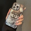 Chanel シャネル ディオール Dior iphone14 16 pro 15 plusケースブランドカード入れ韓国風iphone16/14/13/15pro maxケースレディース斜め掛けアイフォン16 15/14/13/ 12 pro maxケースパロディーハイブランドアイフォン16 15 14ケーストランク型