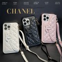 Chanel シャネルiphone14 16 pro 15 plusケースブランドカード入れハイブランドiphone14pro/16 15plusカバー韓国風iphone16/14/13/15pro maxケースレディース斜め掛けiphone15 plus14 16 pro maxケースブランドコピーメンズ