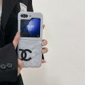 Chanel シャネルgalaxy z flip6 fold6ケースブランド人気Galaxy Z fold4 5 6ケース革製galaxy z fold6 5 4 3 2ケースハイブランド手帳型Galaxy Zflip4 5 6ケースブランド