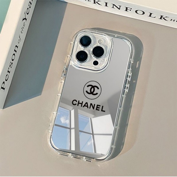 Chanel シャネルiphone14 16 pro 15 plusケースブランドカード入れハイブランドiphone14pro/16 15plusカバー韓国風iphone16/14/13/15pro maxケースレディース斜め掛けハイブランドアイフォン16 15 14ケーストランク型