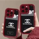 Chanel シャネルiphone14 16 pro 15 plusケースブランドカード入れハイブランドiphone14pro/16 15plusカバー韓国風iphone16/14/13/15pro maxケースレディース斜め掛けアイフォン16 15/14/13/ 12 pro maxケースパロディー