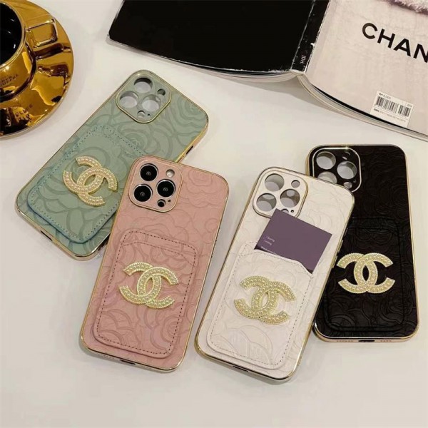 Chanel シャネルiphone14 16 pro 15 plusケースブランドカード入れiphone15 plus14 16 pro maxケースブランドコピーメンズアイフォン16 15/14/13/ 12 pro maxケースパロディーブランド携帯ケースiphone 16 15 pro max 14pro/13 pro maxケース手帳型