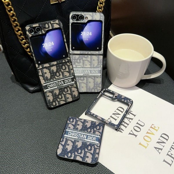 Dior ディオールgalaxy zflip4 5 6ケースブランド人気Galaxy Z fold4 5 6ケース革製男女galaxy z flip5 4 6ケースブランドGalaxy z flip5 6カバー高品質