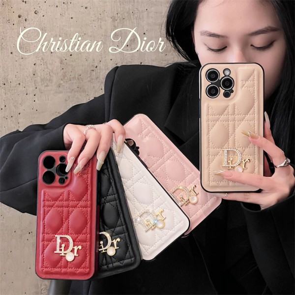 Dior ディオールハイブランドiphone14pro/16 15plusカバー人気アイフォン14pro max/16 15 proケース韓国風iphone16/14/13/15pro maxケースレディース斜め掛けハイブランドアイフォン16 15 14ケーストランク型