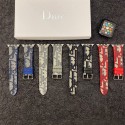 Dior ディオールブランドアップルウォッチs10 9 8交換ベルトメンズレディーズアップルウォッチうutlra3 ultra2 s10 9 ストラップブランドレザーブランドアップルウォッチs10 9 8 7バンド腕飾りブランドアップルウォッチs10 /9 8/7/6バンド