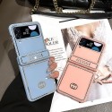 Gucci グッチ人気Galaxy Z fold4 5 6ケース革製galaxy z fold6 5 4 3 2ケースハイブランドブランドギャラクシーZ フォールド6 5 4 3 2ケース手帳型Galaxy Zflip4 5 6ケースブランド