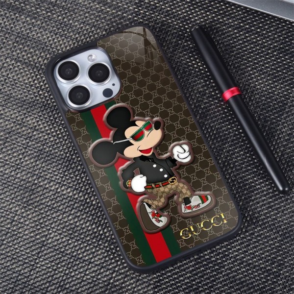 Gucci グッチハイブランドiphone14pro/16 15plusカバー韓国風iphone16/14/13/15pro maxケースレディース斜め掛けアイフォン16 15/14/13/ 12 pro maxケースパロディーハイブランドアイフォン16 15 14ケーストランク型