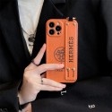 Hermes エルメスiphone14 16 pro 15 plusケースブランドカード入れアイフォン16 15/14/13/ 12 pro maxケースパロディーハイブランドアイフォン16 15 14ケーストランク型ブランド携帯ケースiphone 16 15 pro max 14pro/13 pro maxケース手帳型