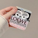 LOEWE ロエベハイブランドairpodsケースブランドエアーポッズ プロ2ケース落下防止エアーポッズケースブランドレディースハイブランドエアーポッズ3ケースジャケット