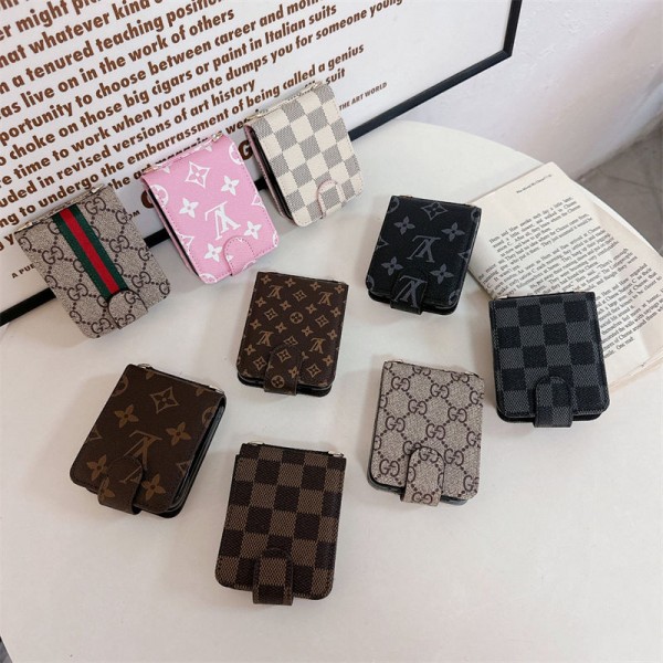 Lv ルイヴィトン グッチ Gucci galaxy z flip6 fold6 ケースブランドマグネット付き人気Galaxy Z fold4 5 6ケース革製galaxy z fold6 5 4 3 2ケースハイブランドブランドギャラクシーZ フォールド6 5 4 3 2ケース