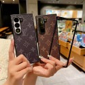 Lv ルイヴィトン ディオール Dior人気Galaxy Z fold4 5 6ケース革製ブランドギャラクシーZ フォールド6 5 4 3 2ケースブランドGalaxy z flip5 6カバー高品質手帳型Galaxy Zflip4 5 6ケースブランド