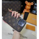 Lv ルイヴィトンiphone14 16 pro 15 plusケースブランドカード入れハイブランドiphone14pro/16 15plusカバー韓国風iphone16/14/13/15pro maxケースレディース斜め掛けiphone15 plus14 16 pro maxケースブランドコピーメンズ