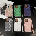 Lv ルイヴィトンiphone14 16 pro 15 plusケースブランドカード入れ韓国風iphone16/14/13/15pro maxケースレディース斜め掛けiphone15 plus14 16 pro maxケースブランドコピーメンズブランド携帯ケースiphone 16 15 pro max 14pro/13 pro maxケース手帳型