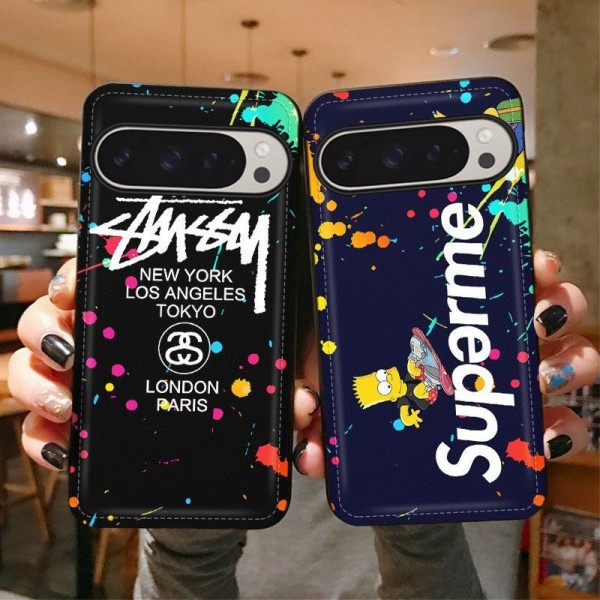 Supreme シュプリーム ステューシー Stussy xperia 1 vi 10 iii 5 iv Google Pixel 8a/9/7 proケースブランドエクスぺリア 5v 5 vi グーグル ピクセル 7a 8a 8プロケースメンズレディースGoogle Pixel 8a/9 proカバー耐衝撃 サムソン s24 s23カバーGoogle Pixel 9 8 pro 8a愛用ブランドケースxperia 1 10 v vi iv iiiカバー