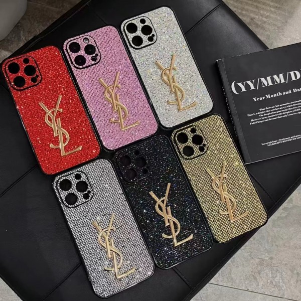 Ysl イブサンローランiphone15 plus14 16 pro maxケースブランドコピーメンズアイフォン16 15/14/13/ 12 pro maxケースパロディーハイブランドアイフォン16 15 14ケーストランク型ブランド携帯ケースiphone 16 15 pro max 14pro/13 pro maxケース手帳型