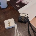 Ysl イヴサンローランハイブランドairpods 4 3 2ケースブランドairpods pro2 4 3ケースブランドエアーポッズ プロ2ケース落下防止airpods 3 4 pro2ケースハイブランドコピー