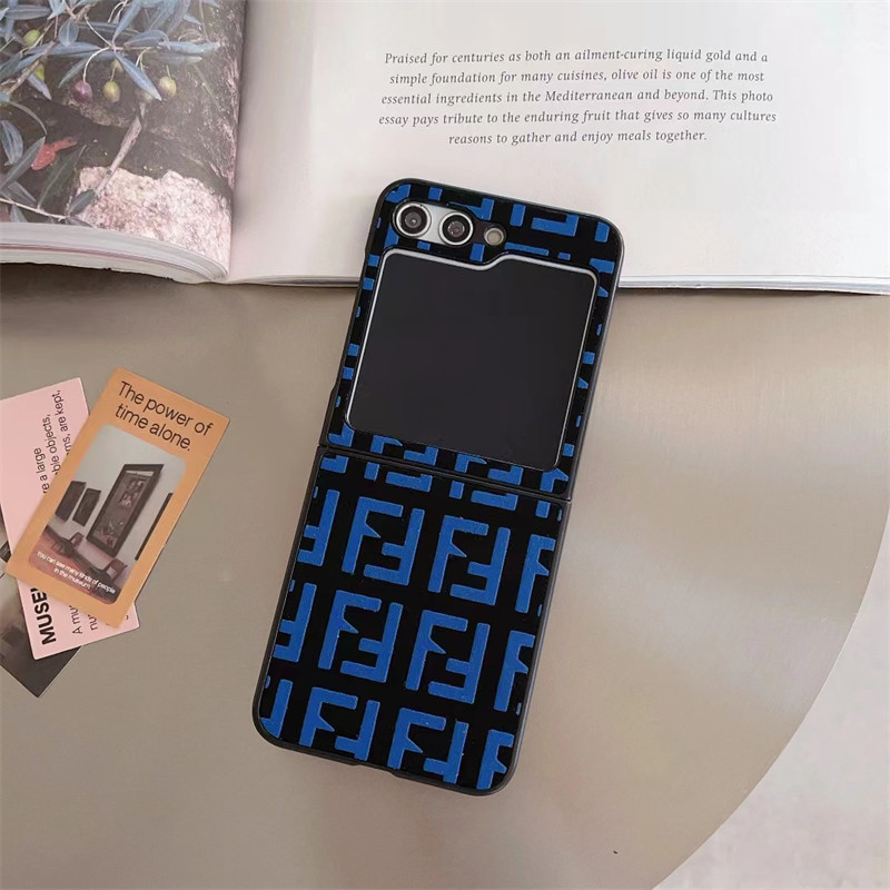 Fendi フェンディ人気Galaxy z flip6 fold6ケース革製男女galaxy z flip5 4 6ケースブランドGalaxy z flip5 6カバー高品質