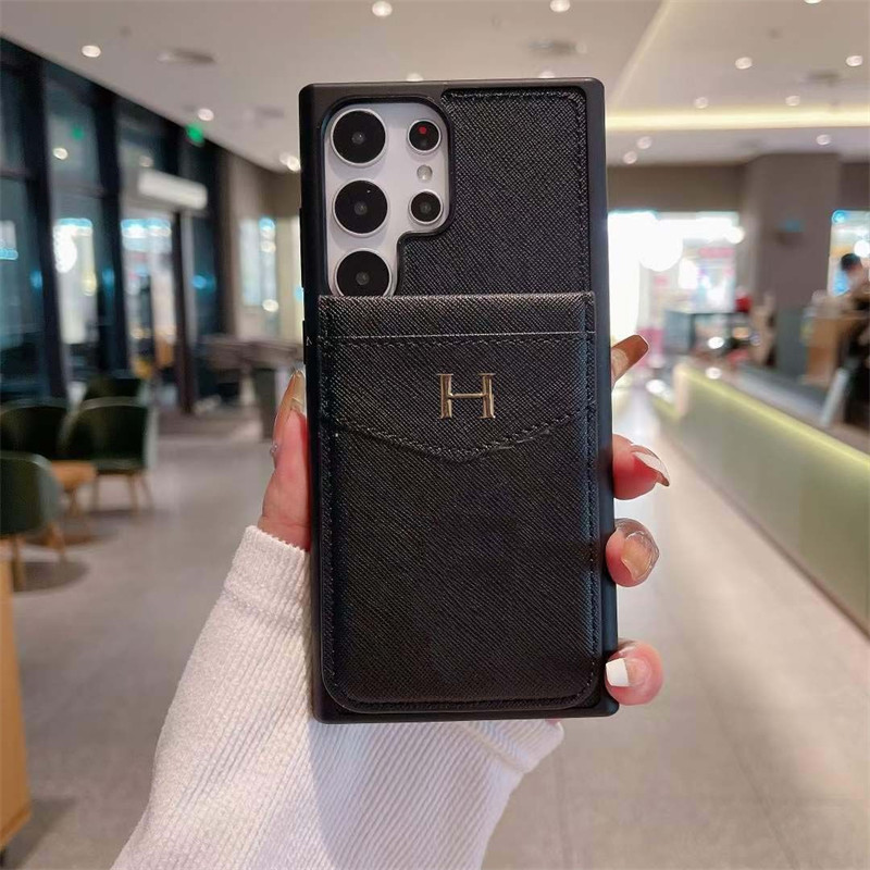 Hermes エルメスGalaxy S24 Ultra SC-52E s23ケースハイブランドiphone16 15 14 pro maxカバー