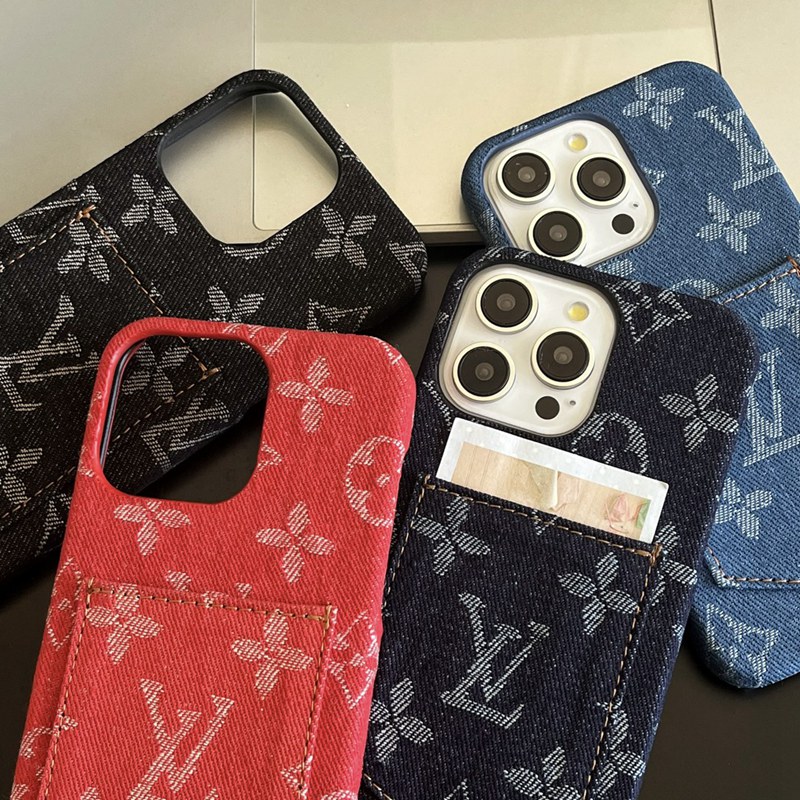 Lv ルイヴィトンiphone14 16 pro 15 plusケースブランドカード入れ韓国風iphone16/14/13/15pro maxケース