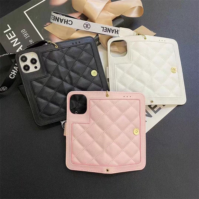 Chanel シャネルiphone 16 pro max 15 14 plusケースブランドカード入れハイブランドiphone14pro/16 15plusカバー人気