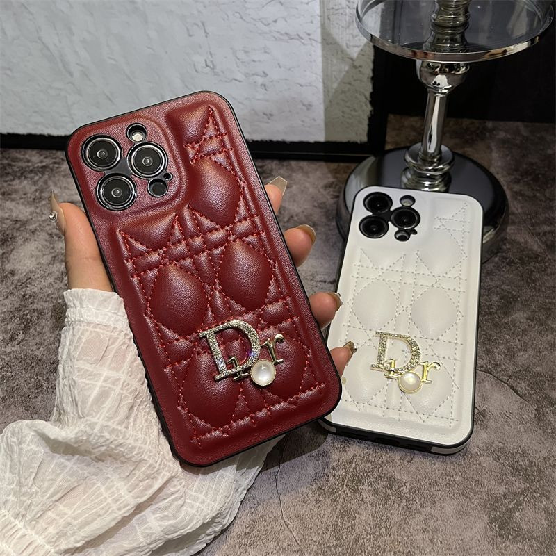 Dior ディオールiphone14 16 pro 15 plusケースブランドカード入れ韓国風