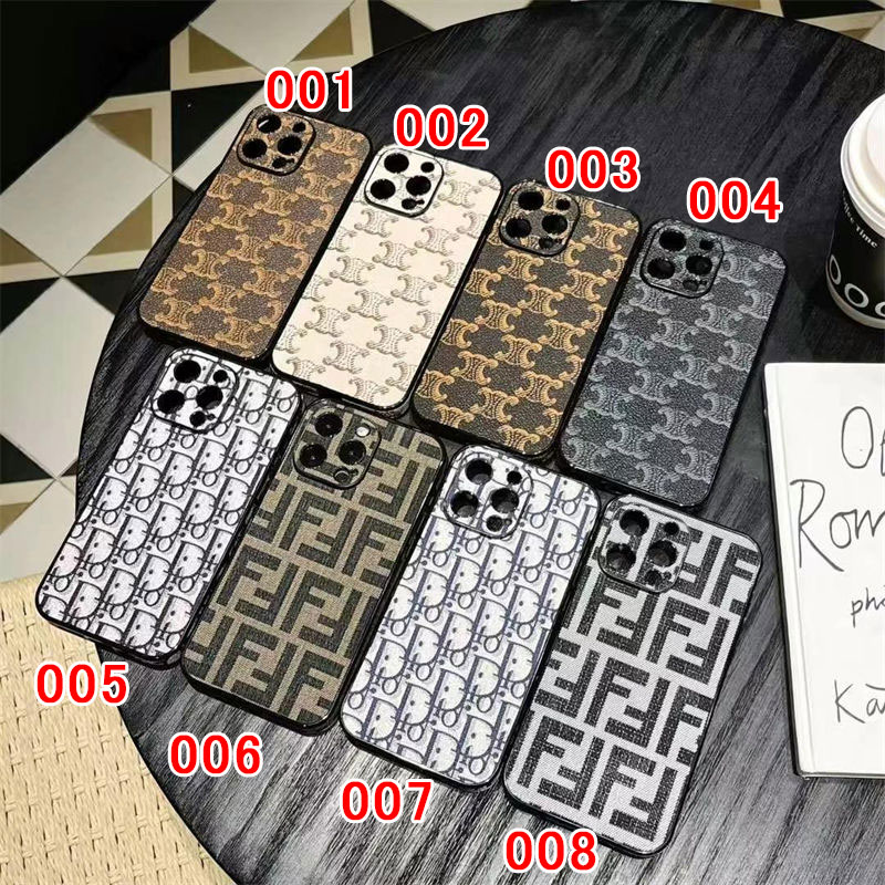 フェンデイ Fendi セリーヌ CELINE Dior ディオールiphone 16 pro max 15 14ケースブランドカード入れ韓国風