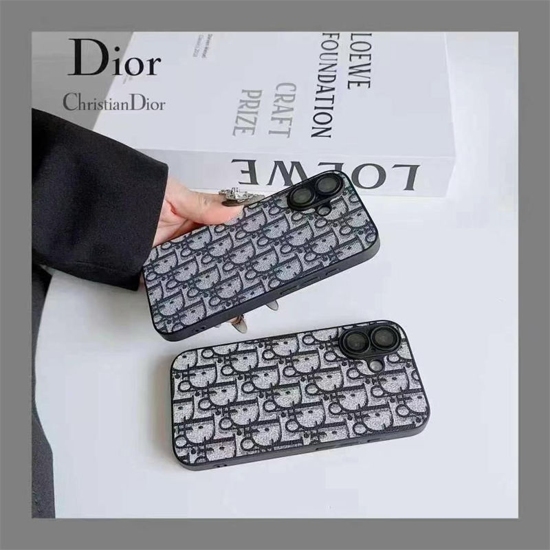 Dior ディオールiphone14 16 pro 15 plusケースブランドカード入れハイブランドiphone14pro/16 15plusカバー韓国風