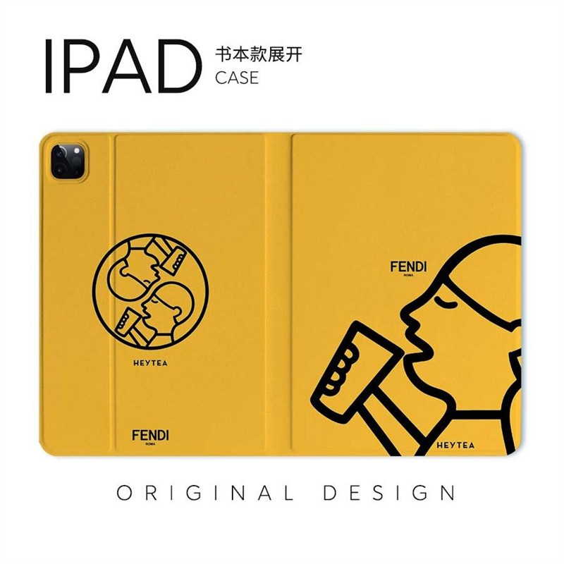 Fendi フェンデイブランドipad pro12.9インチケース2024シリコンハイブランドipad mini6 7ケース