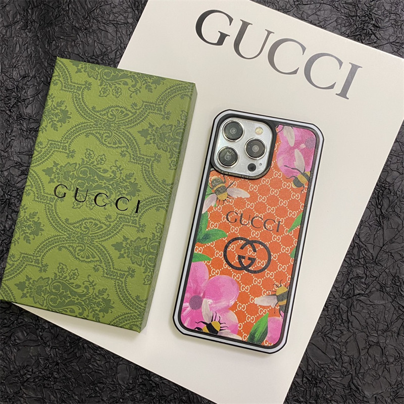 Gucci グッチ ギャラクシーs24 SCG25/S23+/S22Ultraケースブランドgalaxy s24+ ultraカバーiphone 14 15 16カバー