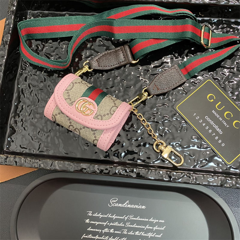 Gucci グッチハイブランドairpods 4 3 2ケースairpods 3 4 maxケース