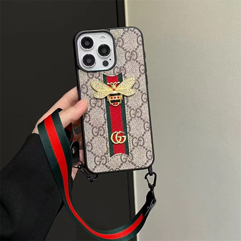 Gucci グッチiphone16 pro max 14 pro 15 plusケースブランドカード入れ人気アイフォン14pro max/16 15 proケース韓国風i