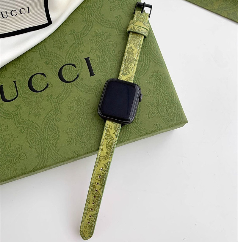 Gucci グッチブランドアップルウォッチ 7バンド腕飾りブランドapple watch 8バンド男女兼用ブランドアップルウォッチ8/7/6バンド