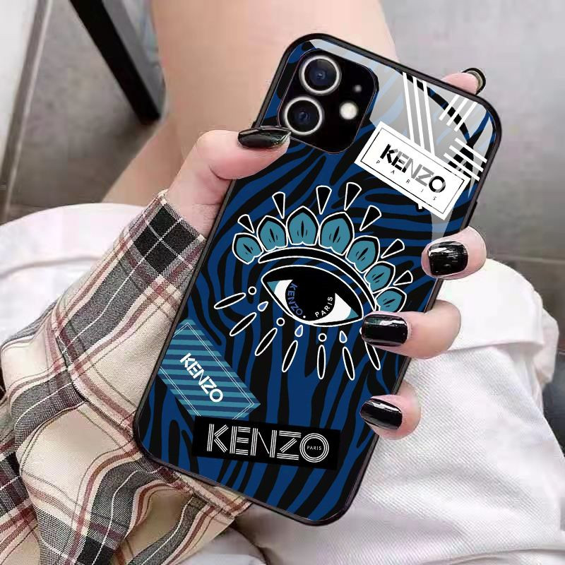 Kenzo ケンゾー iphone14 16 pro 15 plusケースブランドカード入れハイブランドiphone14pro/16 15plusカバー