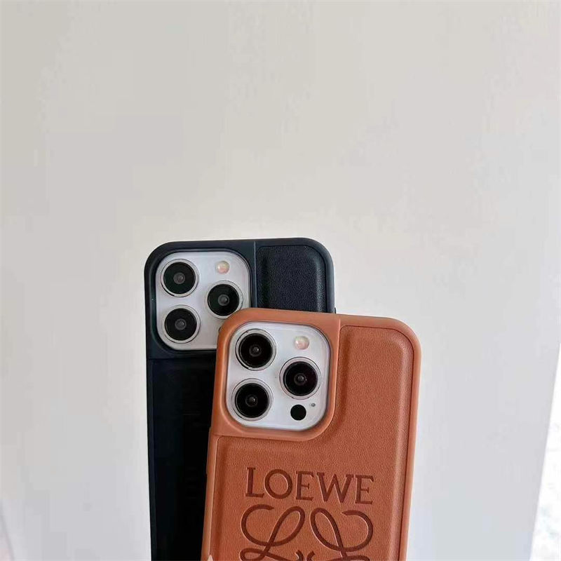 LOEWE ロエベハイブランドiphone14pro/16 15plusカバー韓国風iphone16/14/13/15pro maxケース