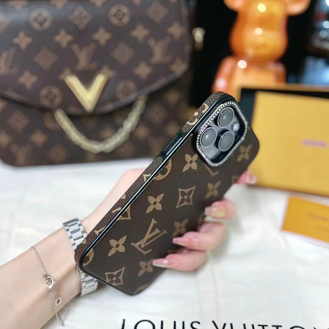 Lv ルイヴィトンiphone14 16 pro 15 plusケースブランドカード入れハイブランドiphone14pro/16 15plusカバー