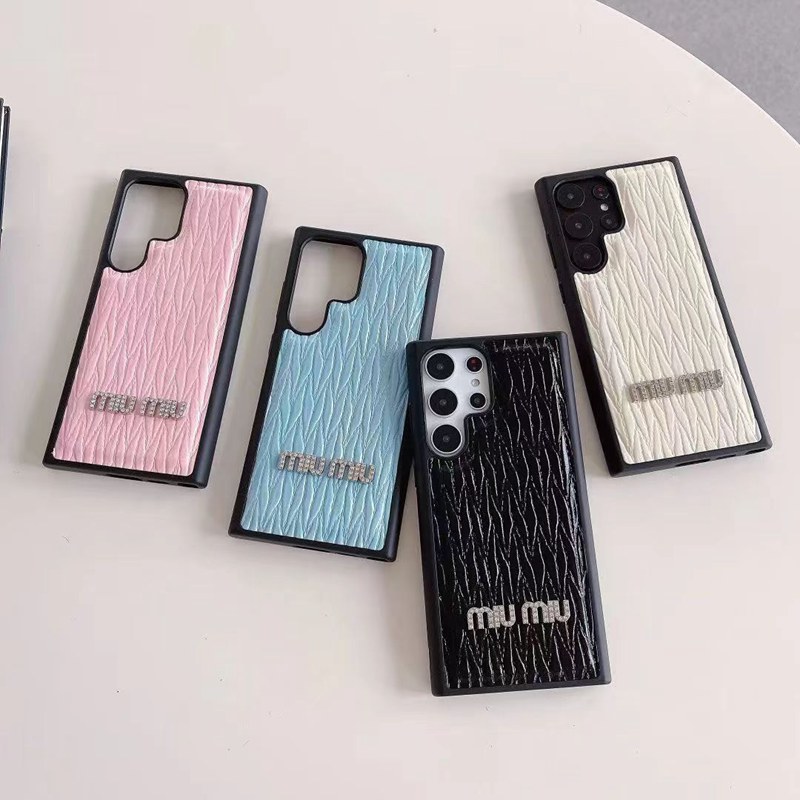 ミュウミュウ MiuMiugalaxy S23 Ultra plusケースブランドメンズgalaxy