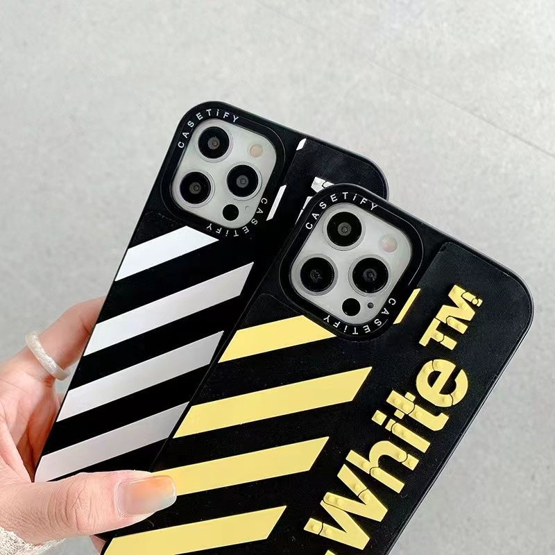 Off-White オフホワイト人気アイフォン14pro max/16 15 proケース韓国風iphone16/14/13/15pro maxケース