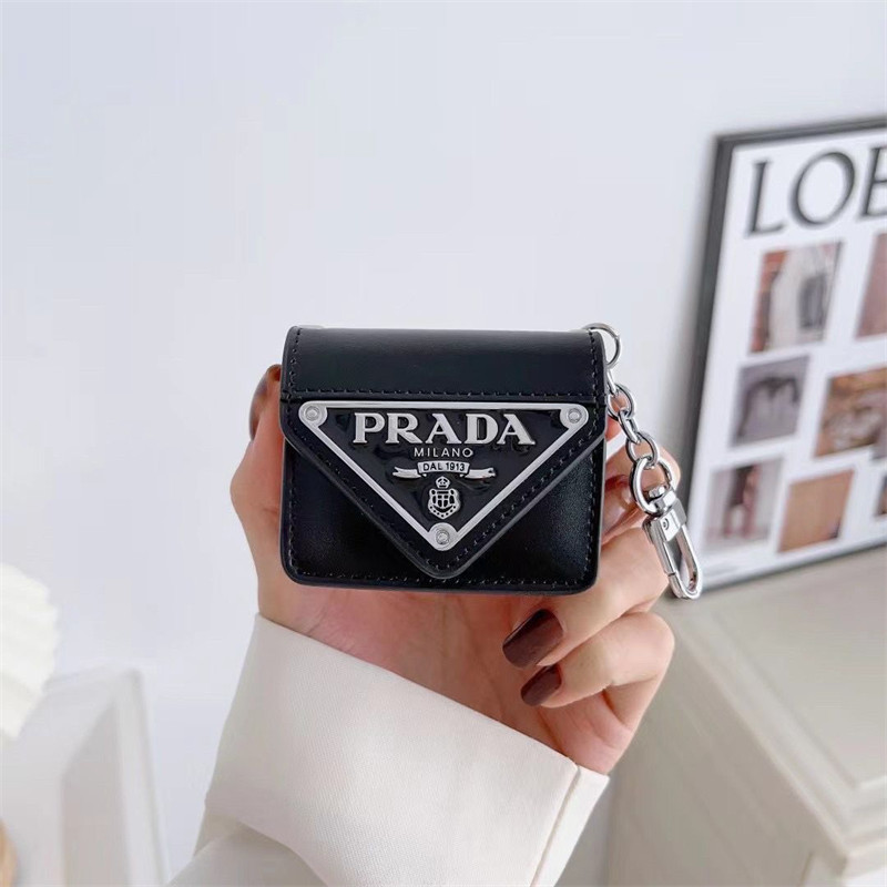 Prada プラダブランドairpods pro2 4 3ケースブランドエアーポッズ プロ2ケース落下防止