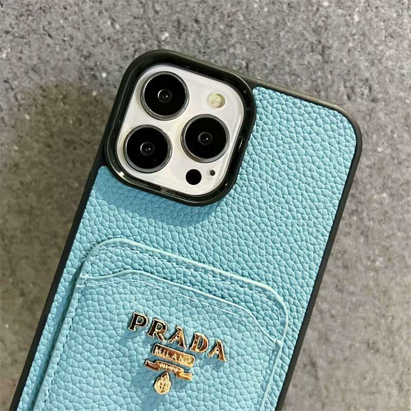 Prada プラダiphone14 16 pro 15 plusケースブランドカード入れ人気アイフォン14pro max/16 15 proケース韓国風