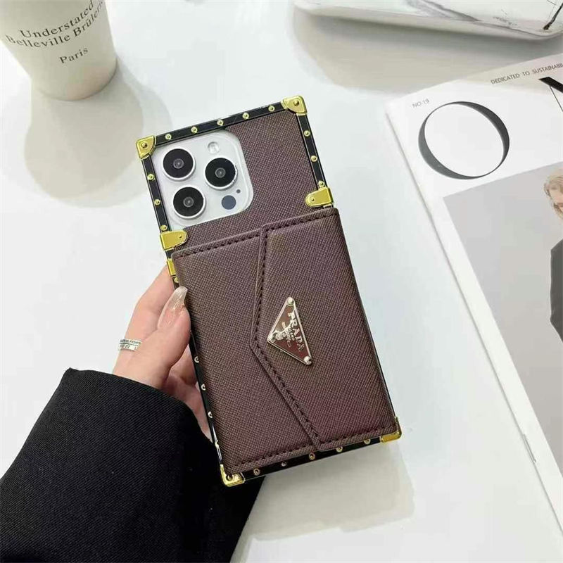 Prada プラダハイブランドiphone14pro/16 15plusカバー人気 ブランドアイフォン16 15 14ケーストランク型