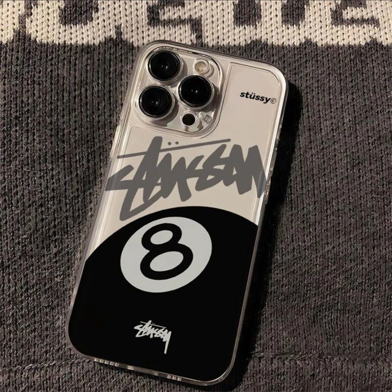 Stussy ステューシーギャラクシーa54 a55 SC-53E s24 ultra s23 iphone 16 15ハイブランドスマホケースブランド