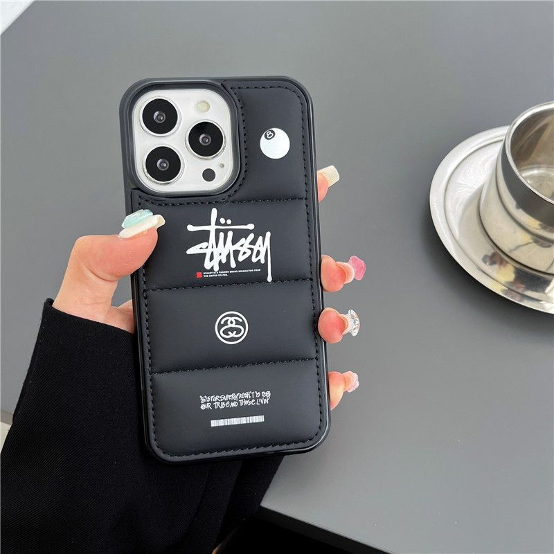 Stussy ステューシーハイブランドiphone14pro/16 15plusカバー韓国風iphone16/14/13/15pro maxケース