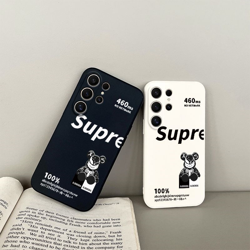 Supreme シュプリームGalaxy S24 Ultra SC-52E s23ケースハイブランドiphone16 15 14 pro maxカバー