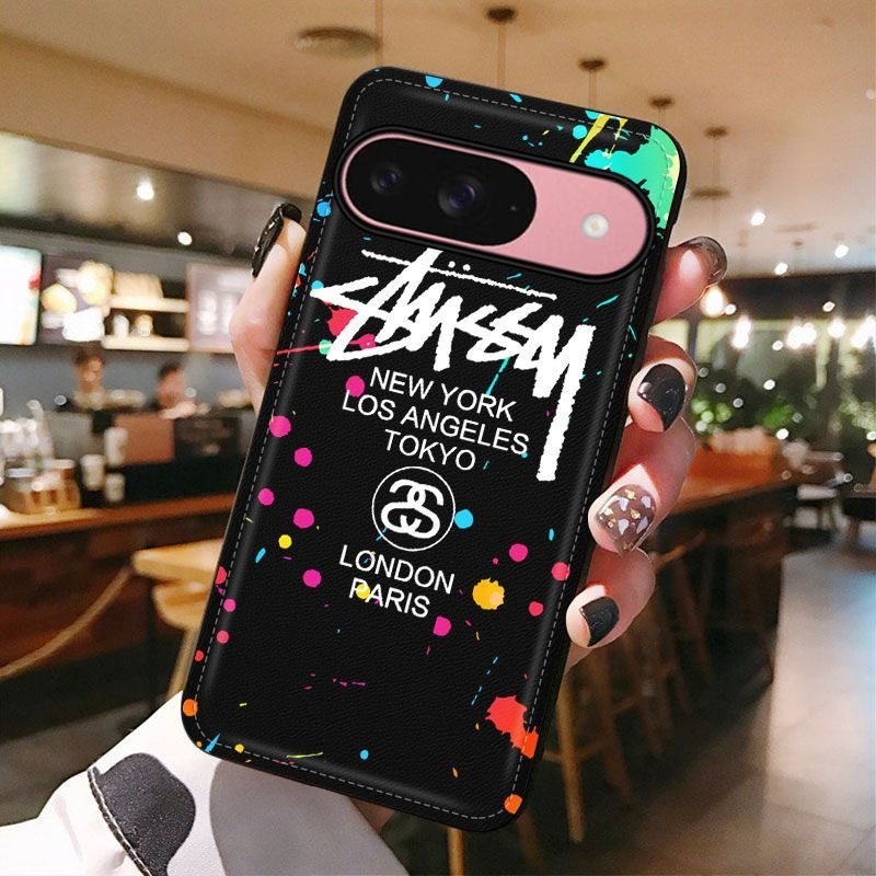 Supreme シュプリーム ステューシー Stussy xperia 1 vi 10 iii 5 iv Google Pixel 8a/9/7 proケース