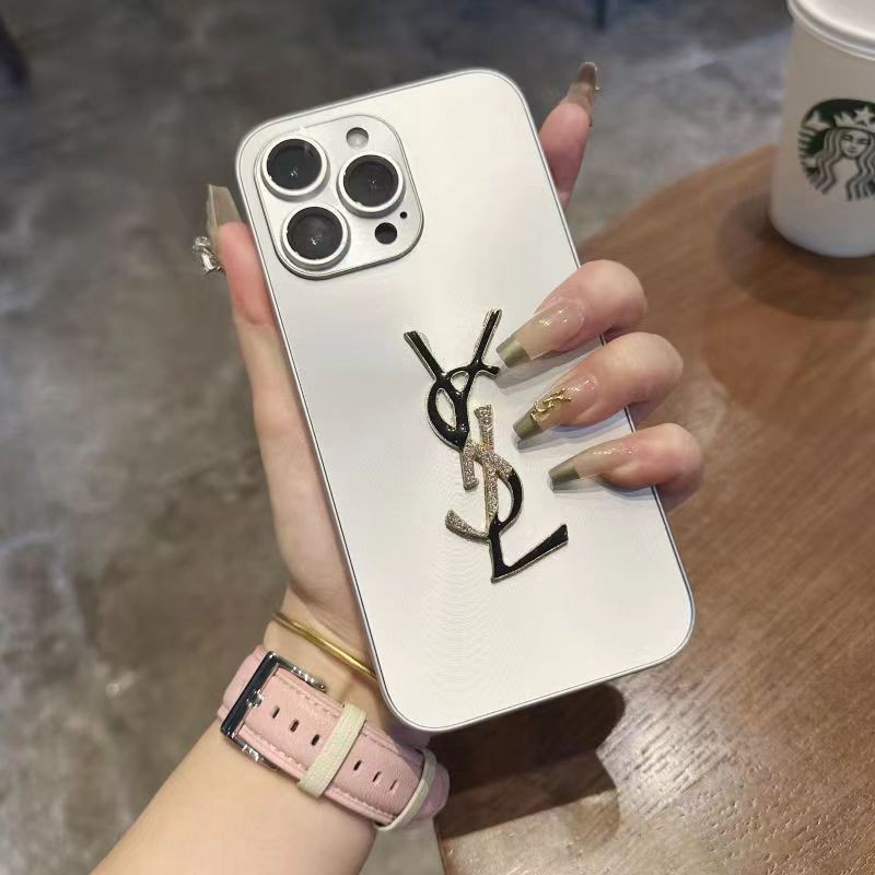 Ysl イブサンローランiphone14 15 pro 15 plusケース