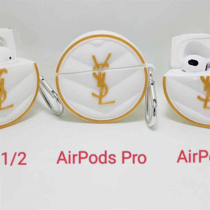 Ysl イブサンローランハイブランドairpods 4 3 2ケースブランドairpods pro2 4 3ケースブランドエアーポッズ プロ2ケース