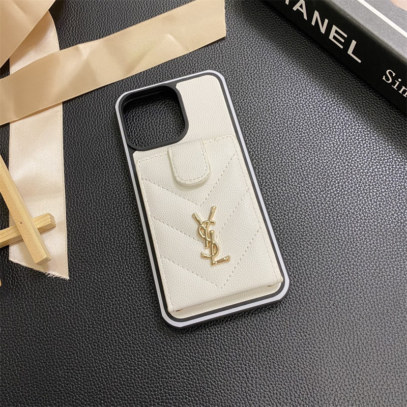 Ysl イブサンローランiphone14 16 pro 15 plusケースブランドカード入れiphone15 plus14 16 pro maxケース