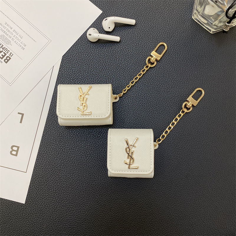 Ysl イブサンローランハイブランドairpods 4 3 2ケースブランドエアーポッズ プロ2ケース落下防止ブランドメンズファッションブランドAirpods Pro2ケース