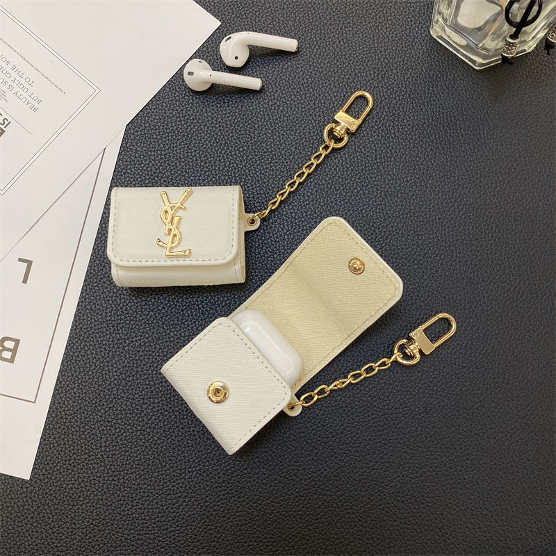 Ysl イブサンローランハイブランドairpods 4 3 2ケースブランドエアーポッズ プロ2ケース